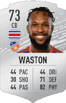 Sport F I F A - Karten Spieler Costa Rica Kendall Waston 