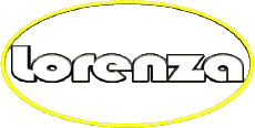 First Names FEMININE - Italy L Lorenza 