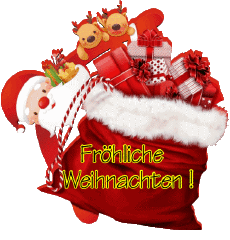 Messagi Tedesco Fröhliche  Weihnachten Serie 10 