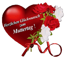 Messages German Herzlichen Glückwunsch zum Muttertag 010 
