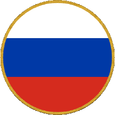 Flags Europe Russia Round 