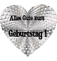 Nachrichten Deutsche Alles Gute zum Geburtstag Herz 011 