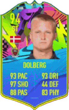 Multimedia Videogiochi F I F A - Giocatori carte Danimarca Kasper Dolberg 