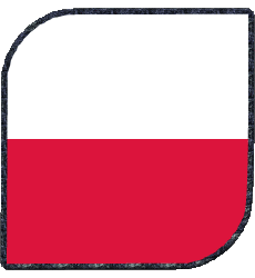 Bandiere Europa Polonia Quadrato 