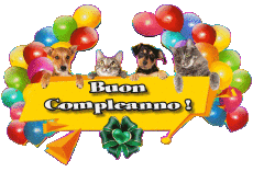 Messages Italian Buon Compleanno Animali 007 
