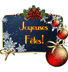 Messages Français Joyeuses Fêtes (Noël) Serie 11 