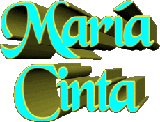 Prénoms FEMININ - Espagne M Composé María Cinta 