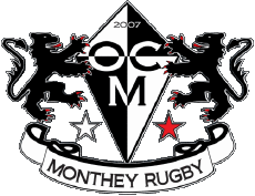 Sports Rugby - Clubs World - Logo Switzerland Ovalie Chablaisienne Monthey 
