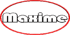 Nome MASCHIO - Francia M Maxime 