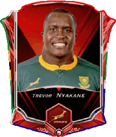 Deportes Rugby - Jugadores Africa del Sur Equipo 2022 Trevor Nyakane 