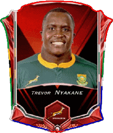 Deportes Rugby - Jugadores Africa del Sur Trevor Nyakane 