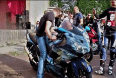 Humour - Fun Transports Motos Route Gamelles Fail 