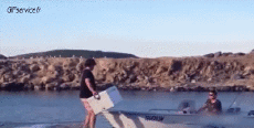 Humor -  Fun Transport Boats Accident Fail 