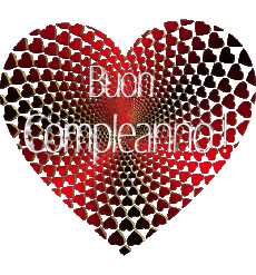 Messages Italien Buon Compleanno Cuore 005 