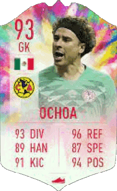 Multi Media Video Games F I F A - Card Players Mexico Guillermo Ochoa 