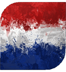Drapeaux Europe Pays-Bas Carré 