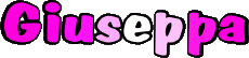 Prénoms FEMININ - Italie G Giuseppa 