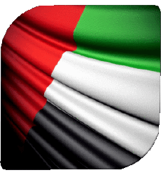 Flags Asia United Arab Emirates Square 