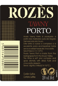 Tawny-Getränke Porto Rozès Tawny