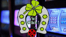 Messages Allemand Viel Glück Fond Animé 002 