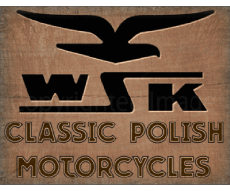 Trasporto MOTOCICLI Wsk - Motorcycles Logo 