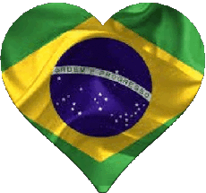 Fahnen Amerika Brasilien Verschiedene 