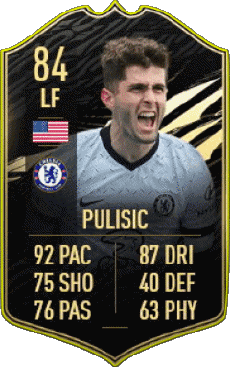 Multi Media Video Games F I F A - Card Players U S A Christian Pulisic 