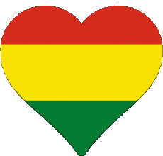 Fahnen Amerika Bolivien Verschiedene 