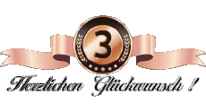 Mensajes Alemán Herzlichen Glückwunsch 09 