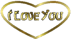 Nachrichten Englisch I Love You Herz 