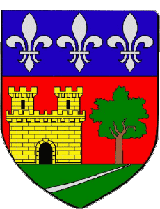 Drapeaux France Départements - Villes 09 LA TOUR DU CRIEU 