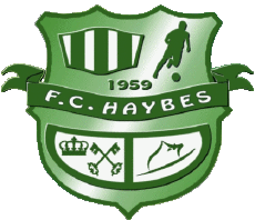 Sports FootBall Club France Logo Grand Est 08 - Ardennes FC de Haybes 