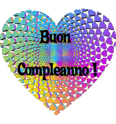 Mensajes Italiano Buon Compleanno Cuore 012 