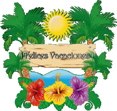 Messages Spanish Felices Vacaciones Transparent Background 24 