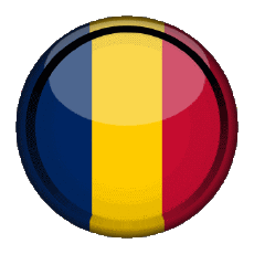 Flags Africa Chad Round - Rings 