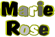 Prénoms FEMININ - France M Composé Marie Rose 