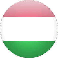 Fahnen Europa Ungarn Runde 