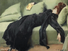 Ramon Casas-Humour - Fun Morphing - Ressemblance Peintures divers confinement covid art recréations Getty challenge 3 