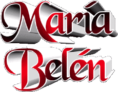 Nombre FEMENINO - España M Compuesto María Belén 