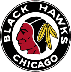 1937-Sports Hockey - Clubs U.S.A - N H L Chicago Blackhawks 1937