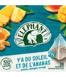 Y a du soleil et de l'ananas-Bevande Tè - Infusi Eléphant Y a du soleil et de l'ananas