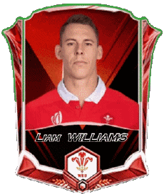 Deportes Rugby - Jugadores Gales Equipo 2025 Liam WILLIAMS 