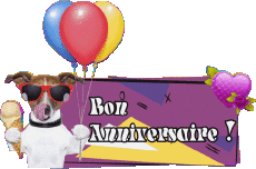Messages French Bon Anniversaire Animaux 006 