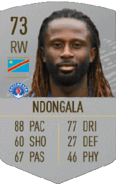 Multi Media Video Games F I F A - Card Players Congo Dieumerci Ndongala 