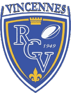 Sport Rugby Club Frankreich Logo Dept 75 RC Vincennes 