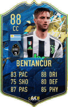 Multi Media Video Games F I F A - Card Players Uruguay Rodrigo Bentancur 