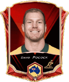 Sports Rugby - Joueurs Australie Equipe 2022 David Pocock 