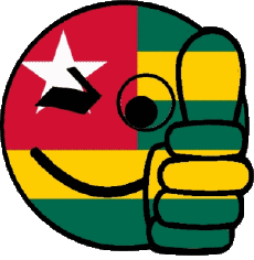 Bandiere Africa Togo Faccina - OK 