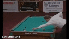 Earl Strickland-Humor -  Fun Sports Pool Table Best Off Shot 