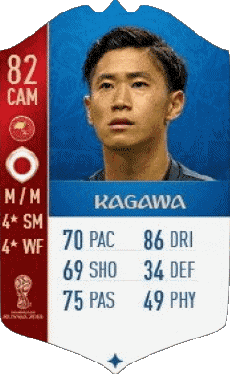 Multimedia Vídeo Juegos F I F A - Jugadores  cartas Japón Shinji Kagawa 